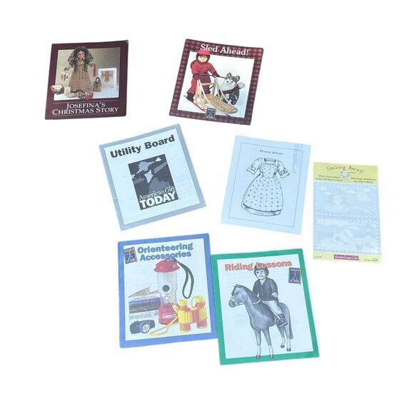 American Girl Doll Lot of 6 Pamphlets - Picture 1 of 5